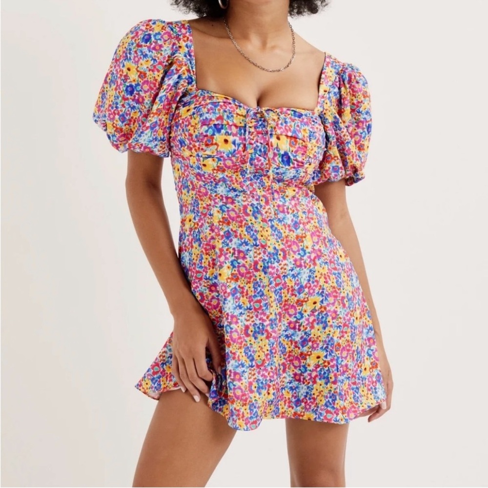 For Love and Lemons Sasha Mini Dress Medium